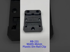 48mm chiều rộng Universal Molder DIN Rail Clip Nylon Spring Loaded DIN Clip