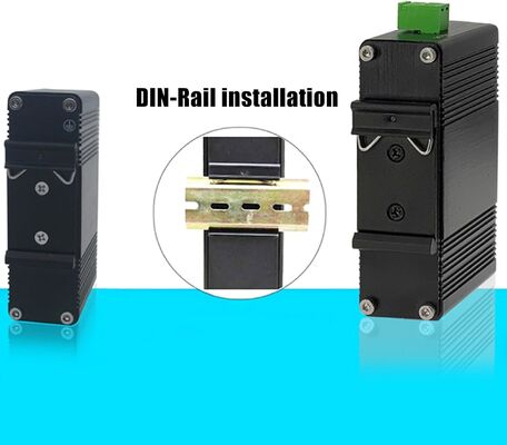 Nhôm 35mm Din Rail Kẹp cố định Màu đen DIN Rail Mount Clip Snap để gắn rơle
