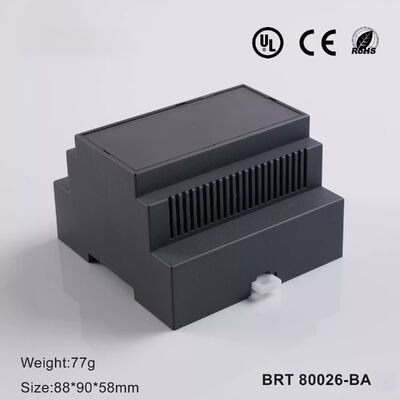 5 Mô-đun DIN đường sắt bao bọc cho PCB & Điện tử DIN đường sắt hộp trong UL 94 V0 vật liệu